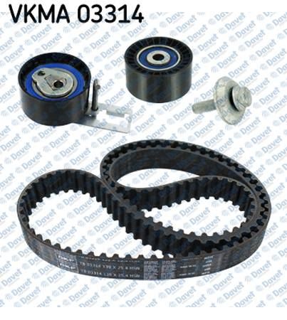 ALLES KIT 857/2 Eksantrik Rulman Kiti (Triger Seti) P206+  - P208 P207 Ds3 C3 Iii Dv4c Ford Fiesta 1.4tdci Euro5 Motor  (Gmb Kayis+Gmb Rulman)  Gb 139254 Ku  ####